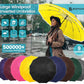 Inverted Umbrella Large Windproof Umbrellas for Rain Sun Travel Umbrella Compact with Reflective Stripe