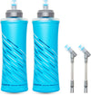 HydraPak UltraFlask Speed (500ml or 600ml) - Collapsible Soft Flask Water Bottle for Hydration Vests and Running Packs with Easy Open Cap