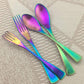 Rainbow Silverware Set