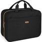 Black Toiletry Bag, Makeup Organizer, Travel Bag For Women Mens Toiletries, Waterproof with Hanging Hook, Large Capacity