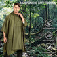 Reusable Rain Poncho for Adults