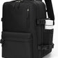 Expandable Travel Backpack Women Men, Carry On Backpack with USB Charging Port & Shoe Pouch,TSA 17.3inch Laptop Mochila Flight Approved,Nurse Bag Casual Daypack for Weekender Business Hiking,Gift