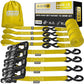 Heavy Duty Ratchet Straps & Soft Loops (8 Count)
