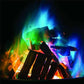 Campfire Color Changing Flames Magic FIRE Colorant - 24 Packs, green
