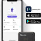 Key Finder Locator with Sound, Bluetooth Remote Finders Locator 6-Pack with 80dB, Wallet Tracker and Item Locators Beeper Tags for Finding Keys, TV Remote, Wallet, Bag, Replaceable Battery