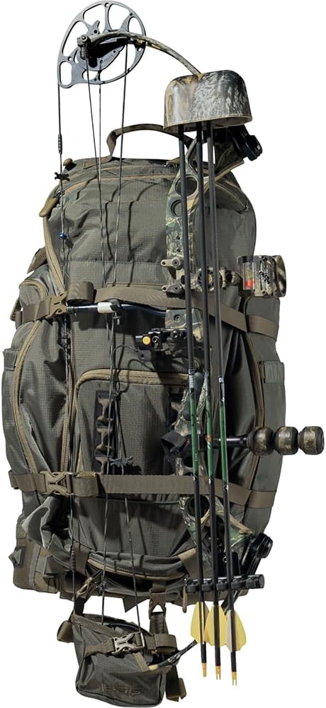 BOG Inception Backpack Frame and Helix Pack with Lightweight Design, YKK Zippers, Durable Build for Hunting, Backpacking