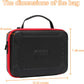 MOSISO Camera Case Compatible with GoPro Hero 13/12/11/10/9/8/7, Hard Travel Carrying Case Compatible with AKASO EK7000/V50/Brave 4/7 LE/8, EVA Case with Handle & Snap Hook for Action Camera, Black
