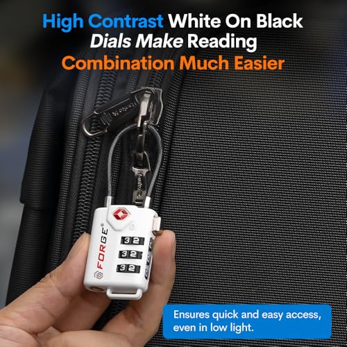 TSA Approved Cable Luggage Locks