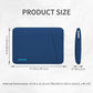 RAINYEAR Laptop Sleeve Case with Front Pocket, 15.6 Inch Protective Portable Case with Front Pocket, Briefcase Laptop Carrying Bag Cover Compatible for HP, Dell, Asus, Lenovo, Notebook, Navy Blue