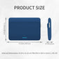RAINYEAR Laptop Sleeve Case 15.6 Inch, Protective Portable Case with Front Pocket, Briefcase Handbag Computer Carrying Bag Laptop Bag Compatible for HP, Dell, Asus, Lenovo, Notebook, Navy Blue