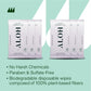 ALŌH Lavender Rosewood + Aloe Sanitizing Hand Wipes - Clean Hands, Clear Mind - On The Go Hand Sanitizer Wipes for Kids and Adults - Travel Size 6 Pack, 20ct (120 wipe)