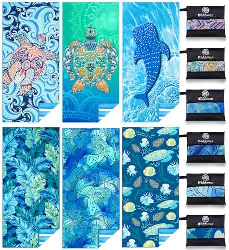 Microfiber Beach Towel (6 Count)