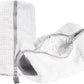 HEAVYWOOD Shoes Bag for Washing Machine Reusable Shoe Cleaning Washing Machine Bag Sturdy Anti-Rust Zipper 15.7’’*7.8’’ Shoe Laundry Bag for Washer and Dryer for Sneakers, Trainers (White, 2Packs)