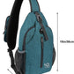 WATERFLY Crossbody Sling Backpack Sling Bag Travel Hiking Chest Bag Daypack - Roamly