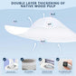 1 Pack (250 Pieces) Disposable Toilet Seat Covers Flushable Paper Toilet Seat Cover for Bathroom, Hotels, Travel, Kids or Adults