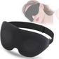 Sleep Eye Mask, 3D Eyes Mask for Sleeping, Contoured Cup Night Blindfold Eye Mask with Adjustable Strap