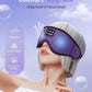 LC-dolida Sleep Headphones, Sleep Mask Bluetooth Wireless Music Eye Mask, Sleeping Headphones for Side Sleepers Sleep Mask with Bluetooth Headphones Ultra-Thin Stereo Speakers Perfect for Sleeping