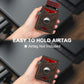 Airtag Wallet for Men, Minimalist Slim Mens Wallet Smart Pop Up Credit Card Holder for 9-13 Cards, RFID Blocking Wallet with ID Window & Cash Slot, Compact Bifold Metal Aluminum Card Case