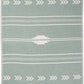 Sand Cloud Turkish Beach Towel - Sand Free - 100% Organic Turkish Cotton Yarn - Quick Dry Towel for Beach, Picnic Blanket or Throw - As Seen on Shark Tank - Santa Fe (Green)