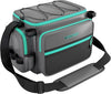 THKFISH Waterproof Fishing Tackle Bags, Saltwater Resistant Large Fishing Tackle Bag, 1000D PVC Waterproof Fishing Gear Storage Store 3600 3700 Trays