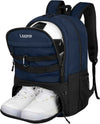 LARIPOP Soccer Backpack Soccer Bag with Ball Holder & Shoe Compartment Youth Sports Equipment Training Bag