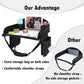 Kids Travel Tray for Toddler Car Seat, Lap Tray for Girl Activities with Dry Erase Board & Cooler Cup Holder, Road Trip Essentials Accessories with No-Drop Large Tablet iPad Holder Stand,2Pc Black