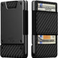 PROOF Wallet | Slim Minimalist Wallets for Men | Leather & Metal | RFID Wallet | Front/Back Pocket | Gift Box | Veteran Owned