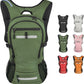 Zavothy 18L Hydration Backpack with 3L Water Bladder – Waterproof Hiking Pack with Insulated Bladder Compartment, Hidden Helmet Holder & Rain Cover – for Running, Cycling, and Camping