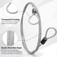 12 Pack Security Cable Luggage Lock with Loops 4ft 3mm Braided Steel Coated Bike Cable Wire Double Loop Anti Theft Safety for U Lock, Padlock and Disc Lock