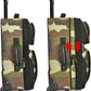 U.S. Traveler Lightweight Rolling 20" Carry On Luggage Softside Suitcase, Camouflage, 2 Wheel Single