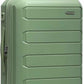 Traveler's Choice Pagosa Hardshell Expandable Luggage with Spinner Wheels, Green, 22-Inch Carry-on