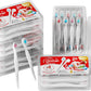 cleaings® Mini Disposable Toothbrush Set with Toothpaste – Travel Essentials, Portable Toothbrush for Women & Men, Camping, Road Trip, Vacation, 24 Count-Mix Flavor（Pack of 5）