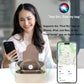 Smart Tracker Tags, Bluetooth Luggage Tracker with Keychain, Compatible with iOS Find My app, Item Locator for Key, Wallet, Suitcase, Bags, IP67 Waterproof, Battery Include