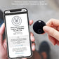 Air Tracker Tag, Bluetooth Tracker-4 Pack Works with Apple Find My (iOS Only), Smart Tags for Luggage, Keys, Backpack, IP67 Waterproof