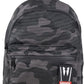 Dime Bags Odor Sealing Locking Backpack, Carbon Lining for Smell & Spill Protection, 3-Digit Combo Lock, Durable Water-Resistant Exterior, Compact Travel Bag, Changeable Patch, Mini Molly (Camo)