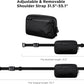 ALPAKA Elements Tech Case Mini X-Pac VX42 Black - Keeps You Clutter-Free - Sling Bag with Adjustable Strap, Weatherproof Fabric Fits Electronic Accessories, EDC Tech Organizer for Travel