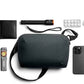 Bellroy Venture Travel Crossbody (black crossbody bag/travel bag with RFID protection and optimized for travel) - DeepOcean