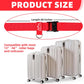 Car Seat Travel Belt to Suitcase,Car Seat Travel Strap to Convert Kid Car Seat and Carry-on Luggage into an Airport Car Seat Stroller,Safe Travel Solution for Transport