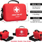 First Aid Kit 340 Piece, Premium Waterproof Hard Shell Medical Kit for Car, Home, Office, Travel, Camping, Sports, Outdoor, School - Emergency First Aid Supplies and Survival Kit