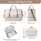 Extra Large Travel Duffle Bag,Carry on Overnight Weekend Bag with Shoes Compartment,Weekender Bags for Women for Travel Business Trips Sport Hospital