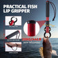 Goture Fishing Tool Kit,Fishing Pliers,Fillet Knife with Sheath,Fish Lip Gripper,Fish Hook Remover,Lanyard,Line Scissors,Sharpener,Stainless Steel Soap,Saltwater Gear Kit,Red/Pink,Gifts for Men/Women