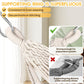 ANYOO Cotton Hammock Portable Camping Hammocks for Hanging Sturdy Garden Comfortable Fabric Hammock with Tree Straps Up to 660lbs with Travel Bag for Camping Outdoor/Indoor Patio Backyard