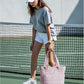 BAGSMART Tote Bag for Women, Lightweight Puffy Tote Bag with Compartments Shoulder Bag Handbag for Travel, Work, Gym,