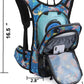 15L Insulated Hydration Backpack Pack with 2L Water Bladder Lightweight Hiking Backpack Bag for Women Men Daypack for Hiking Running Festival Camping Biking