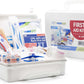 Primacare 25 Person Medium Emergency Preparedness First Aid Kit for Home, School and Office, Wall Mounted White