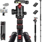 JOILCAN Tripod for Camera, 81" Aluminum Camera Tripod Monopod for DSLR, Heavy Duty Travel Tripods for Spotting Scope Binoculars Laser Level, Payload 35Lb
