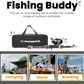 DaddyGoFish Kids Fishing Pole - Rod Reel Combo Tackle Box Starter Set - First Year Small Gear Kit for Boys Girls Toddler Youth Age Beginner Little Children