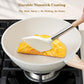 12 Pcs Pots and Pans Set, Nonstick Cookware Sets White Granite Induction Cookware, Non-toxic Healthy Non Stick Kitchen Cooking Set with Frying Pans Set, Saucepans,Steamer (PFAS, PFOA, PFOS Free)