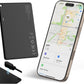 Wallet Tracker Card for Find My (iOS Only), Slim Wallet Finder, Smart Bluetooth Tracker Tag, Tracking Device Item Locator for Wallets Kids Keys Luggage Passport Backpacks Laptop and More