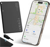 Wallet Tracker Card for Find My (iOS Only), Slim Wallet Finder, Smart Bluetooth Tracker Tag, Tracking Device Item Locator for Wallets Kids Keys Luggage Passport Backpacks Laptop and More